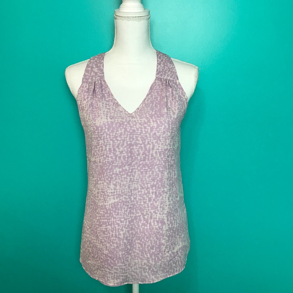 Banana republic ikat sleeveless blouse